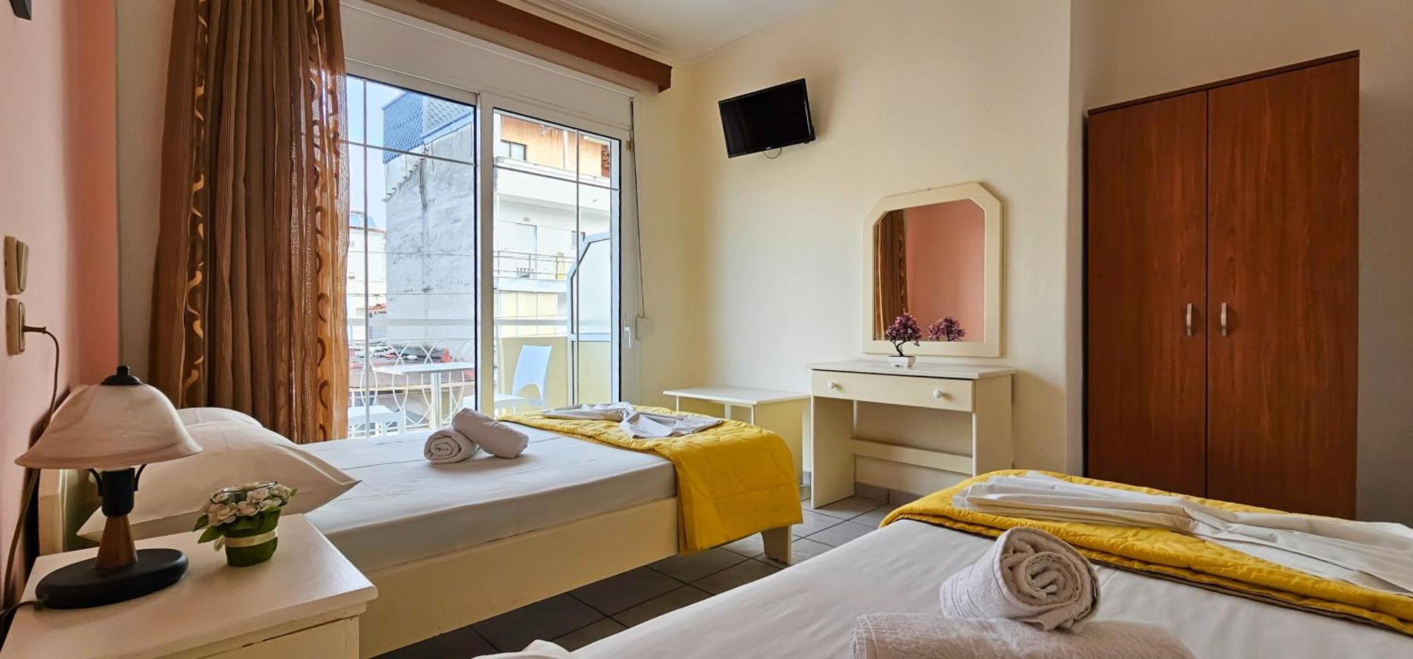 Chariclia Hotel Paralia Katerinis Ngoại thất bức ảnh