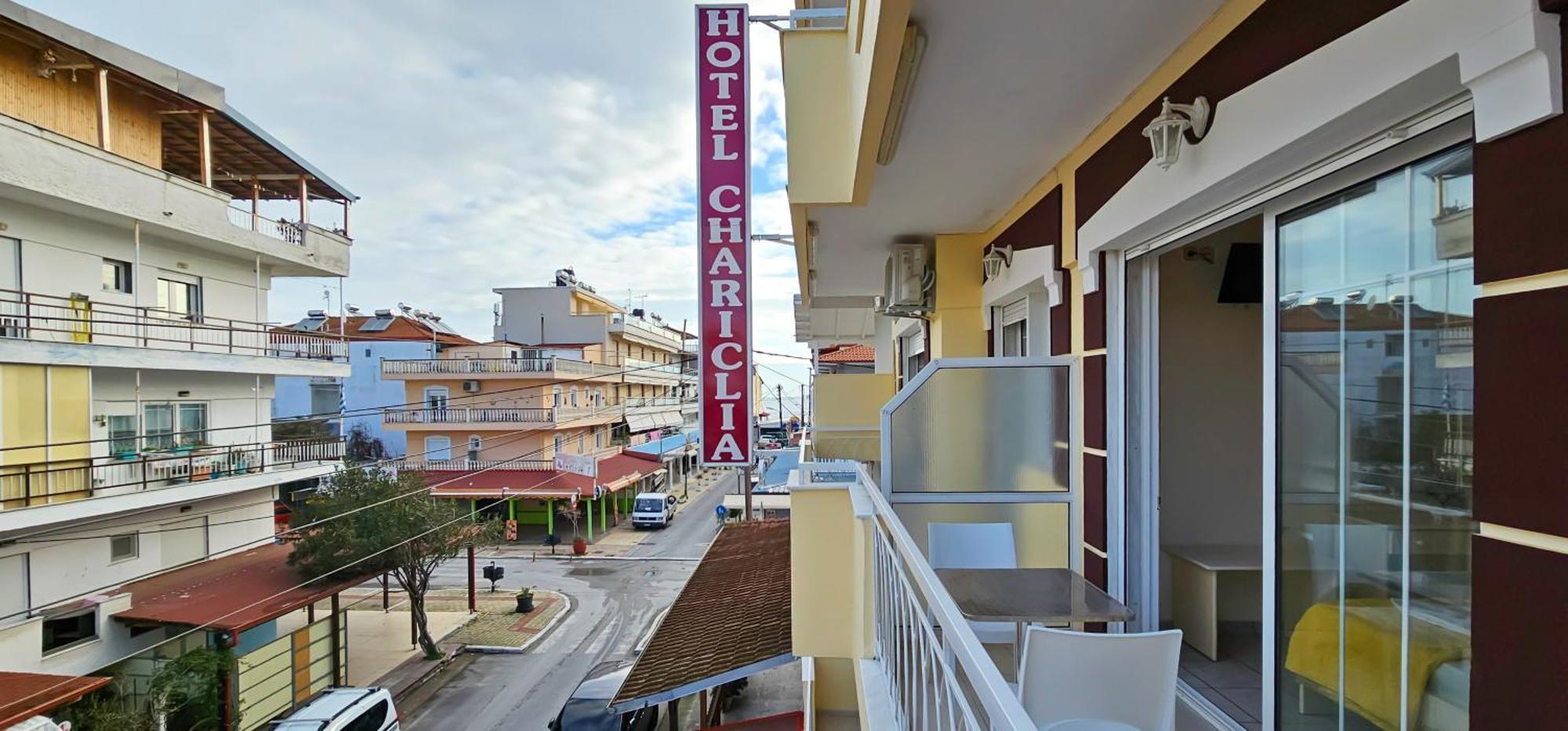 Chariclia Hotel Paralia Katerinis Ngoại thất bức ảnh